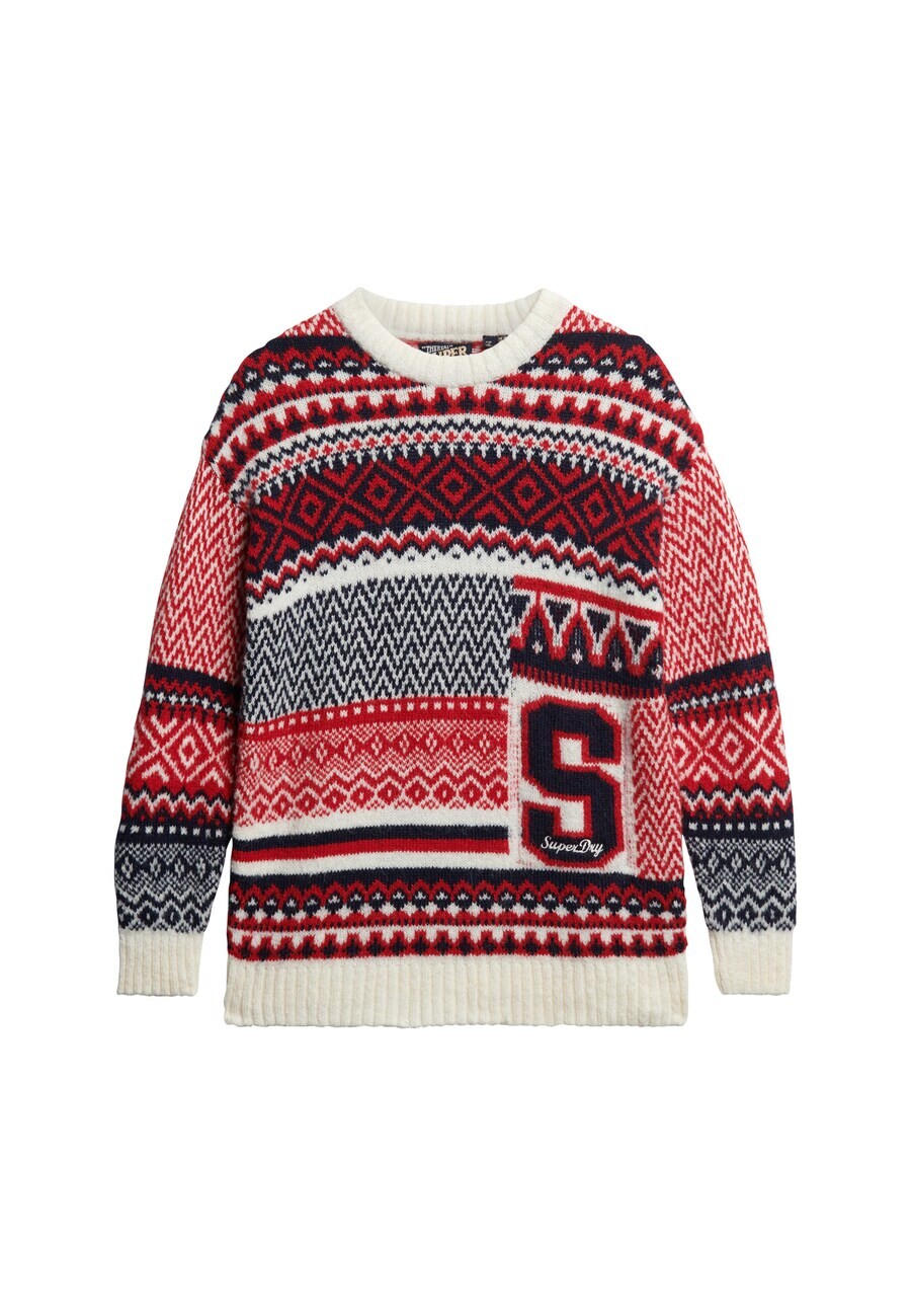 

Тонкий вязаный свитер Superdry Sweater, разноцветный