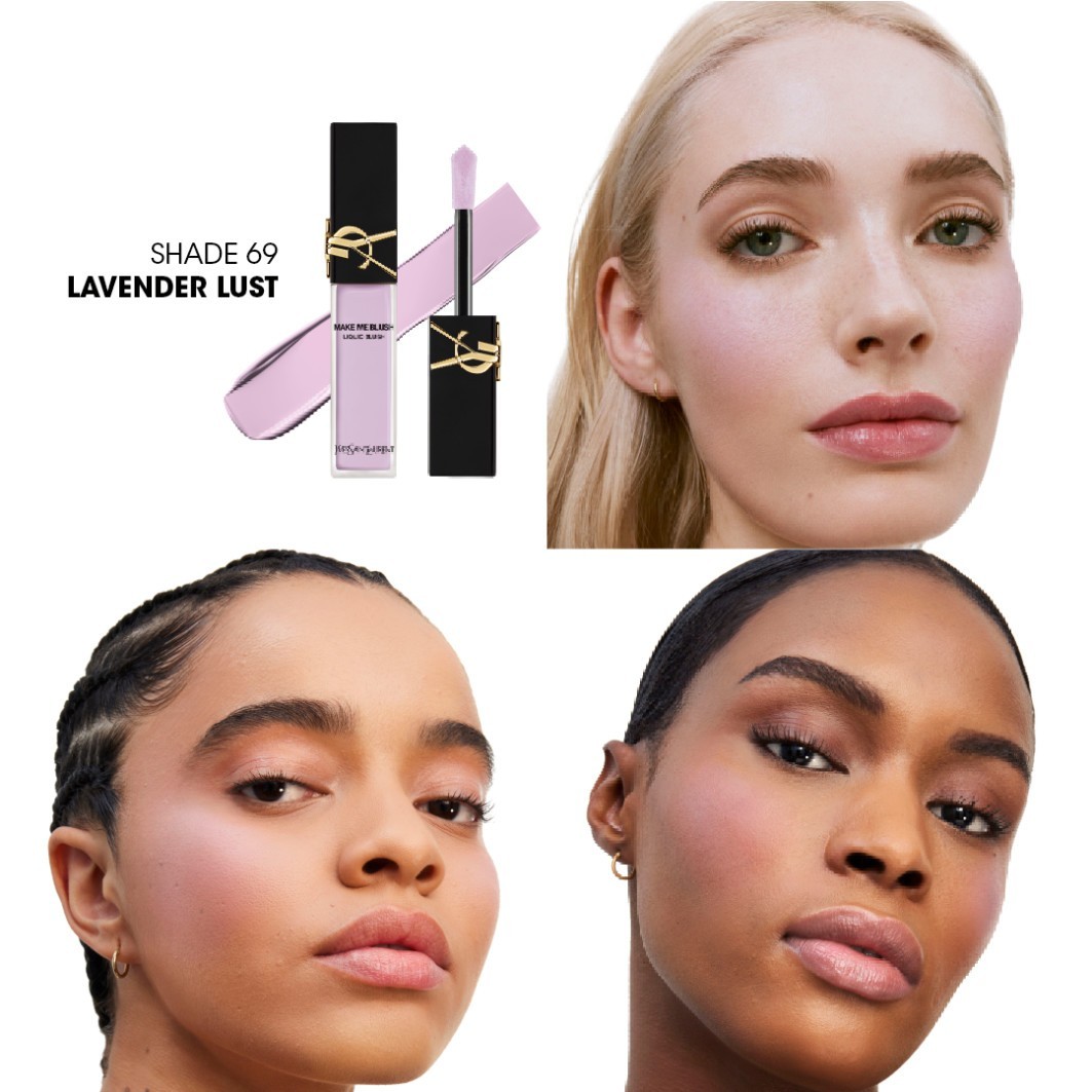 Румяна make me blush liquid Yves Saint Laurent, 69 lavender lust, объем 15 мл — фото 3