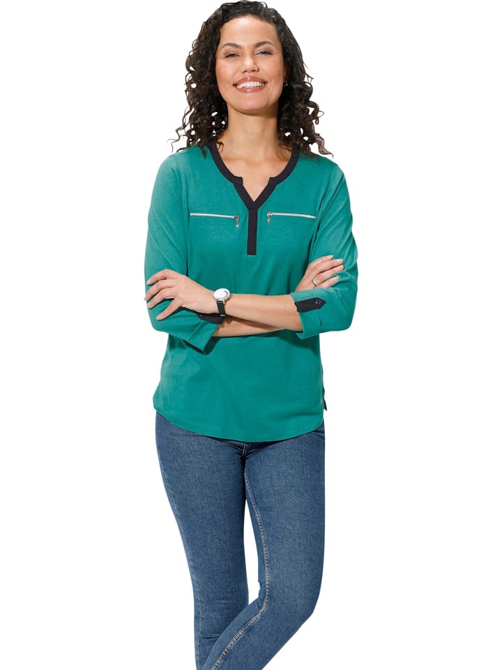 

Лонгслив WITT WEIDEN, бирюзовый