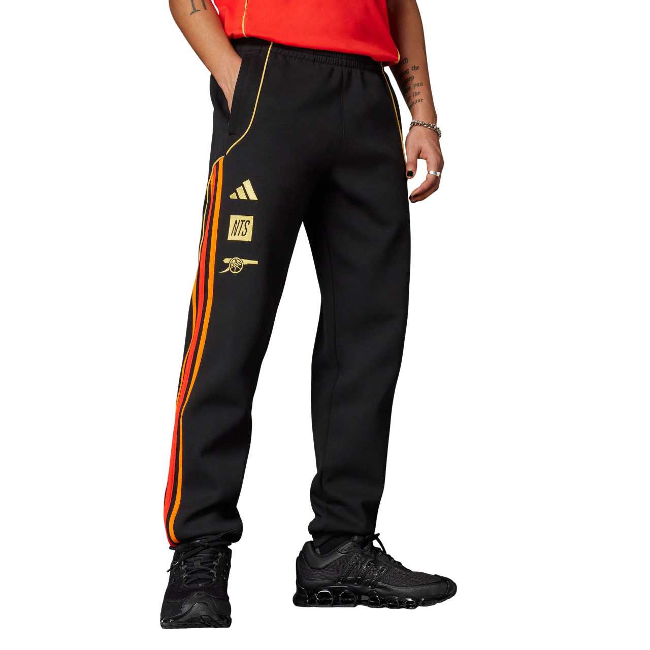 Брюки Arsenal Casual мужские Adidas, черный — фото 3