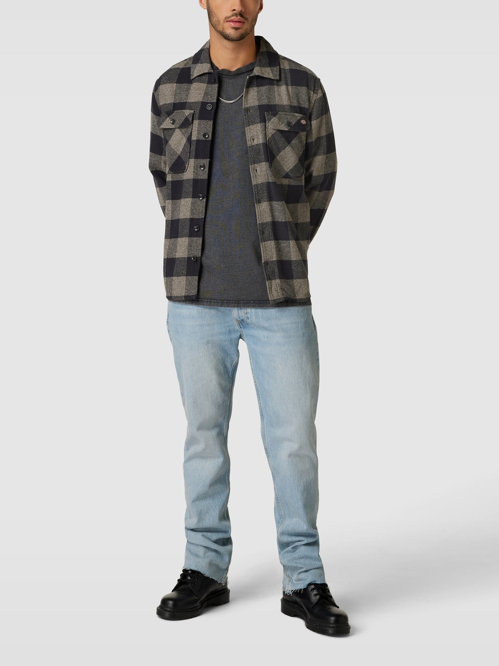 

Рубашка прямого кроя с клетчатым узором, модель «NEW SACRAMENTO» Dickies