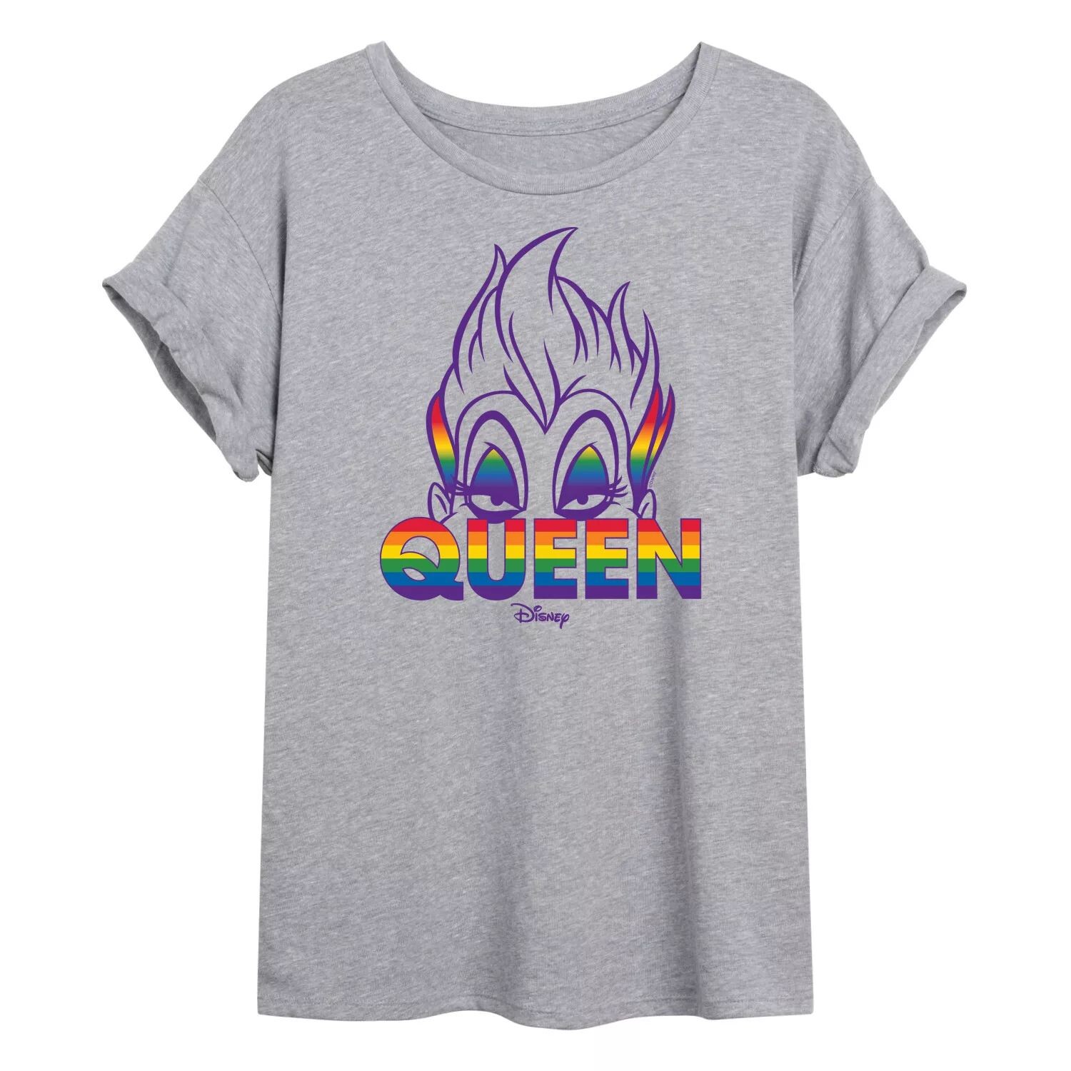 

Футболка с струящимся рисунком Ursula Queen Disney's Villians Juniors Licensed Character