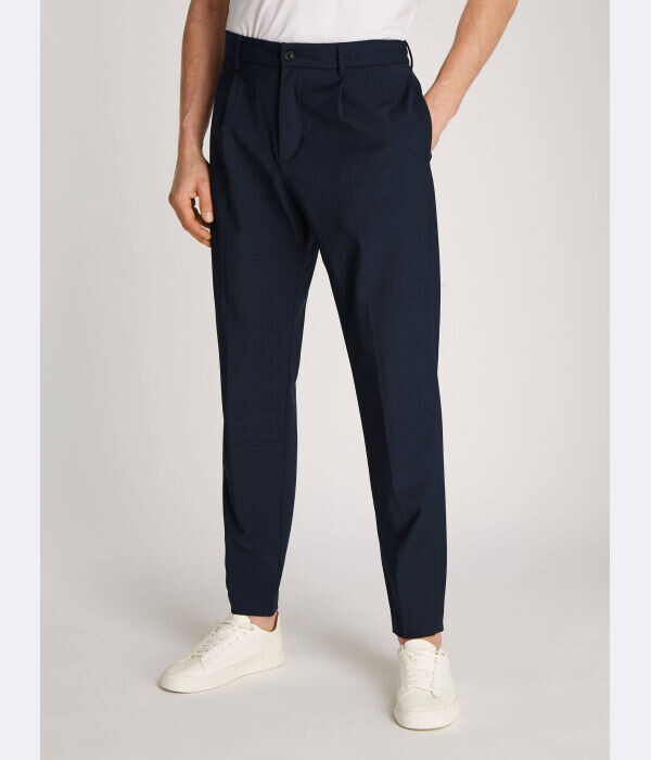 

Брюки-чинос шерстяные Tommy Hilfiger Harlem, синий