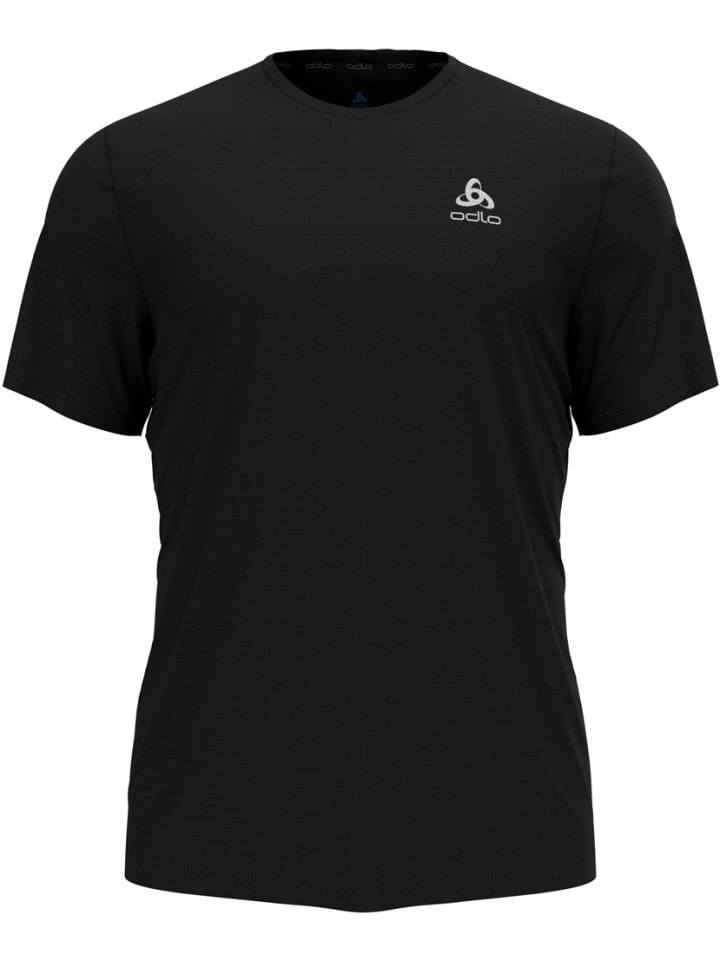 

Odlo Спортивная футболка “Sportshirt Shortleeve Crew Neck Essential Flyer” черного цвета, Черный, Odlo Спортивная футболка “Sportshirt Shortleeve Crew Neck Essential Flyer” черного цвета