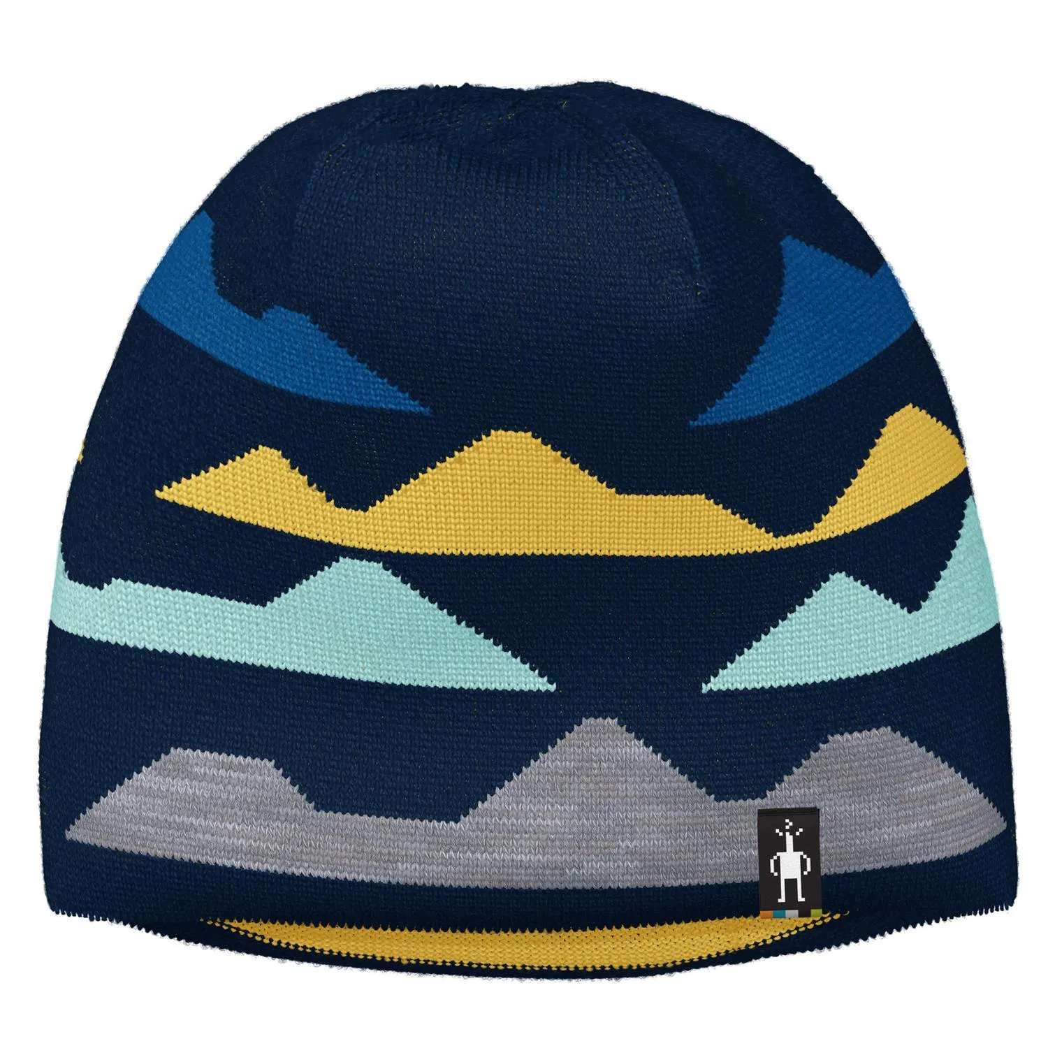 

Горный узор шапка детская Smartwool, Deep Navy