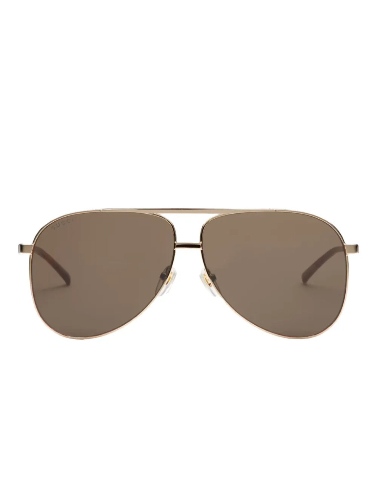 

Солнцезащитные очки в оправе «пилот» Gucci Eyewear, золотой