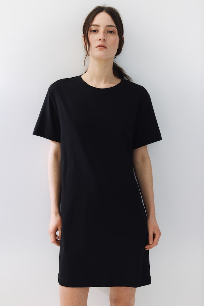 

Платье-Футболка H&M, черный