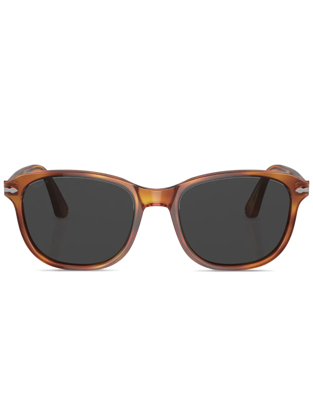 

Солнцезащитные очки в круглой оправе Persol, коричневый
