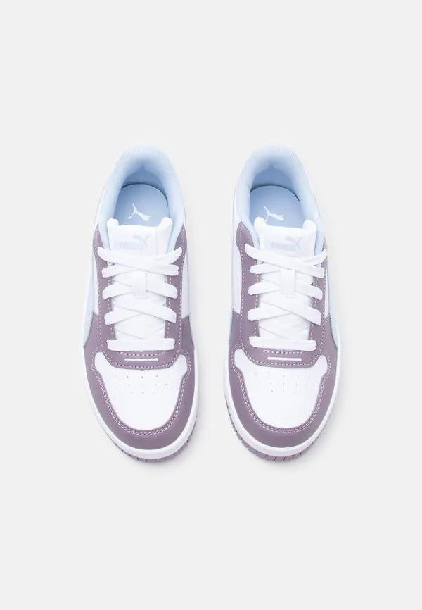 Кроссовки унисекс carina street Puma, White/Haute Tropic/Plum Jam — фото 4