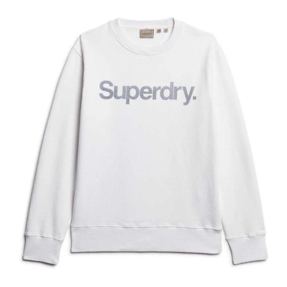 

Толстовка Superdry Core Logo City Loose, белый