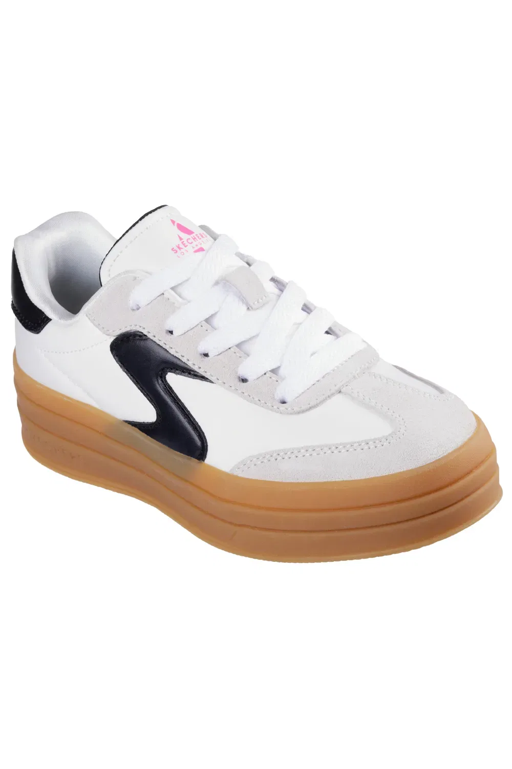 Кроссовки на платформе Skechers Zinger Lift Debenhams, белый — фото 4