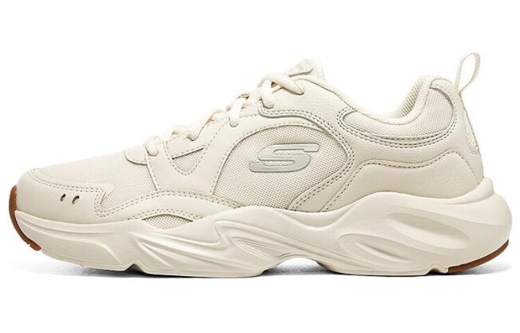 

Кроссовки мужские массивные низкие бежевые Skechers, Бежевый, Кроссовки мужские массивные низкие бежевые Skechers