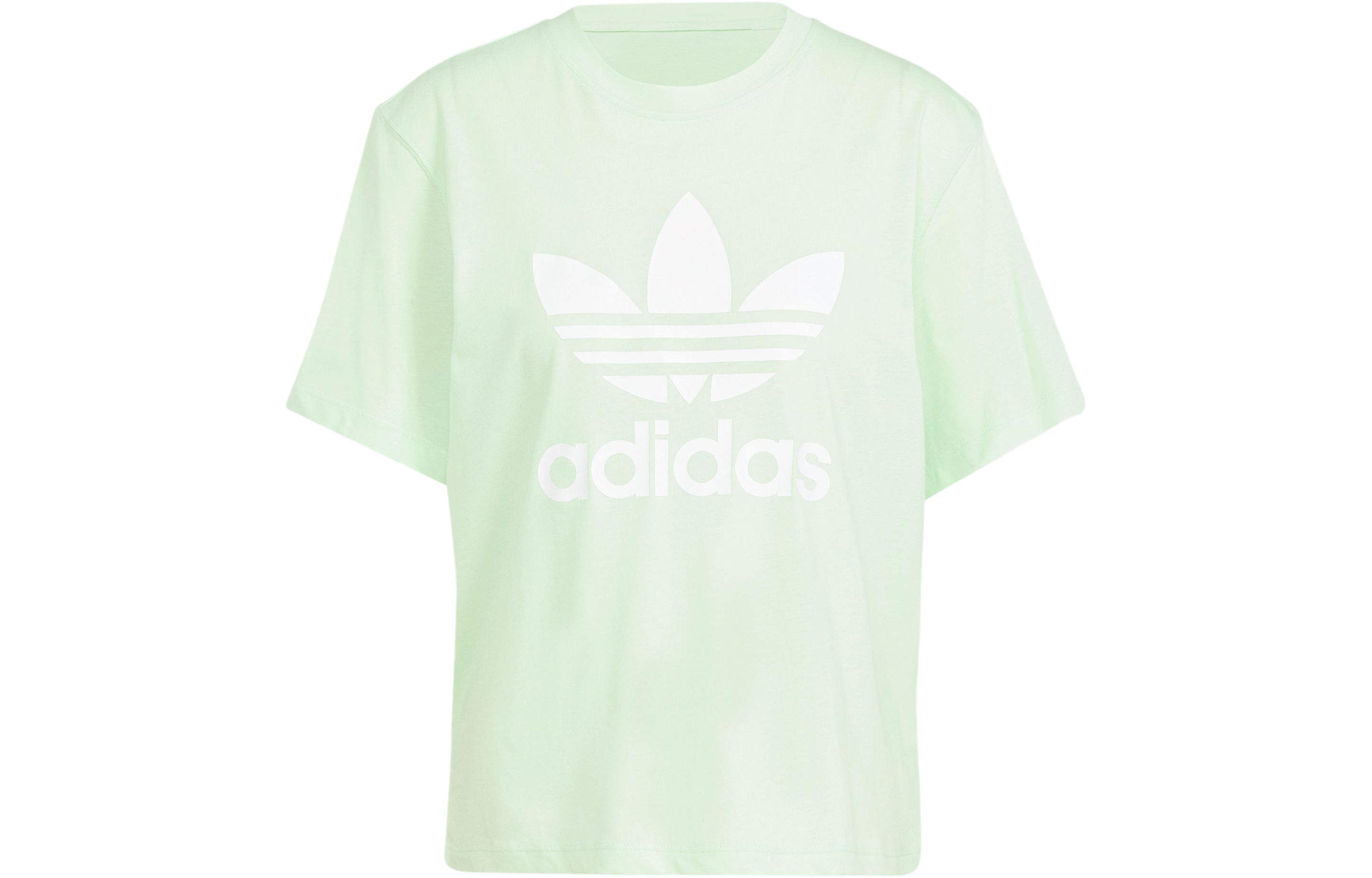 

Футболка Adicolor женская светло-зеленая Adidas Originals