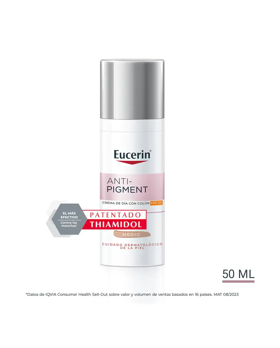 Крем для лица SPF30 EUCERIN Дневной Anti-Pigment с оттенком — фото 2