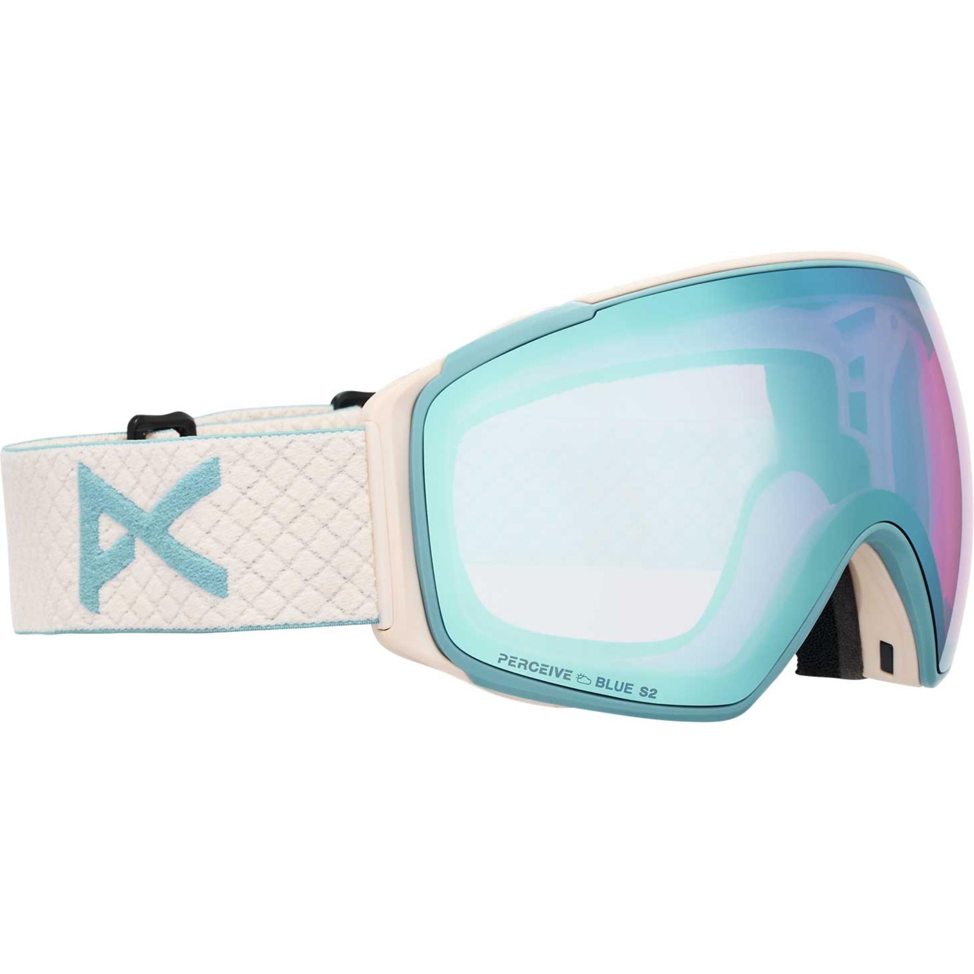 

Горнолыжные очки M4S Toric с дополнительной линзой + защитная маска MFIRT Anon, Oat/Perceive Variable Blue