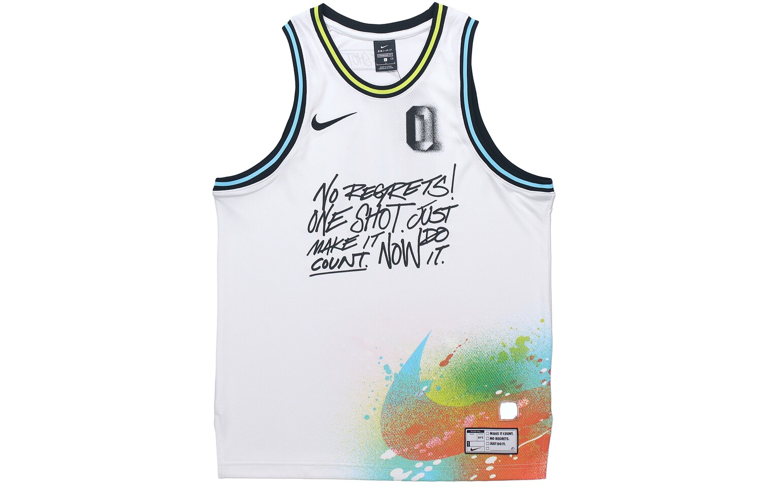 

Мужское баскетбольное джерси Nike, цвет White