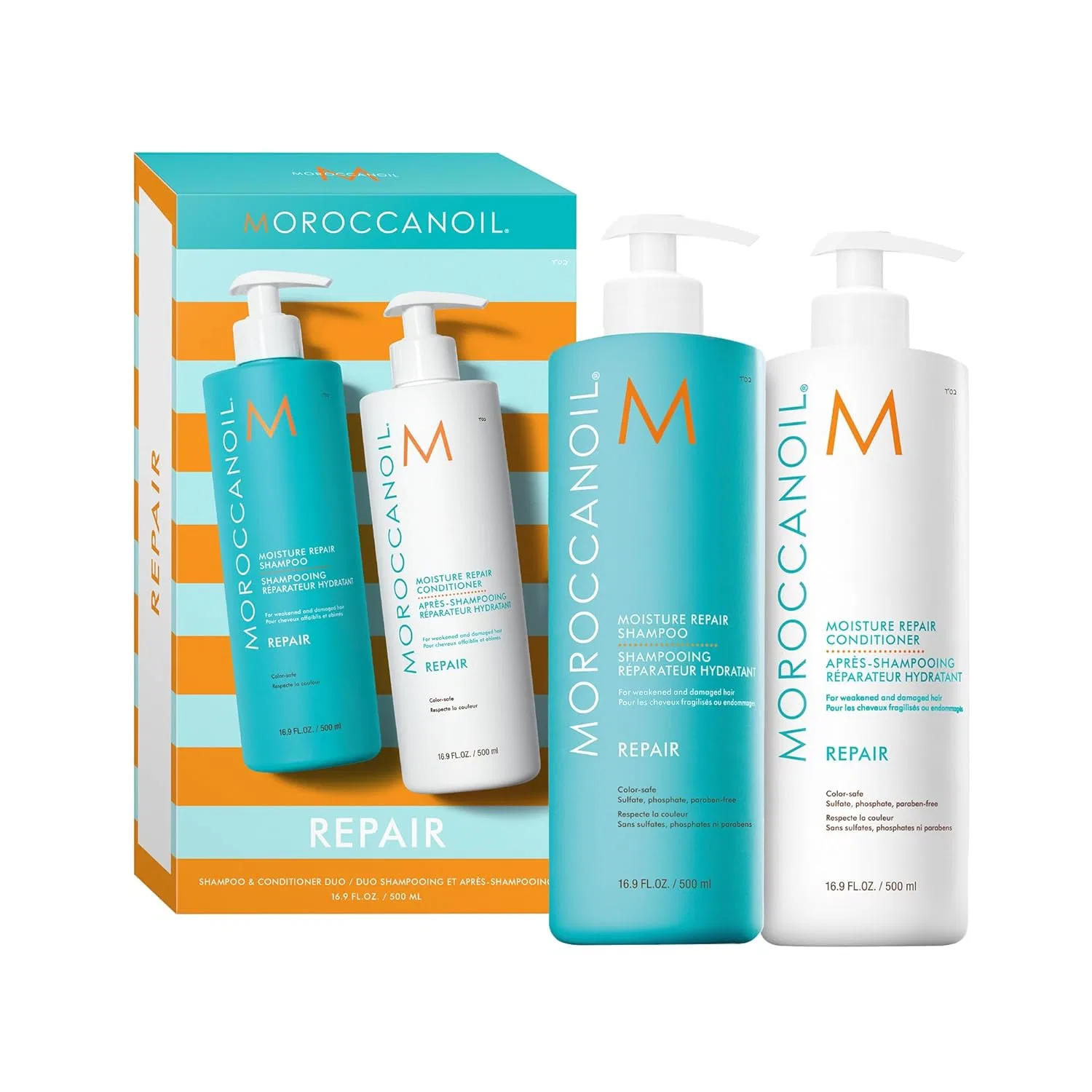 Набор шампуня и кондиционера Moroccanoil Moisture Repair Moroccanoil