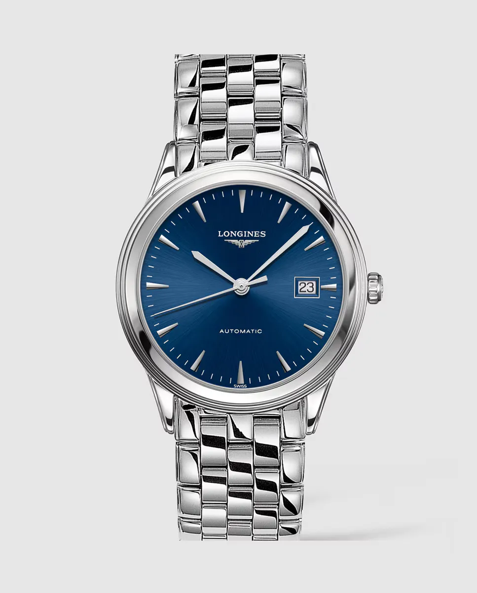 

Longines Flagship L4.974.4.92.6 стальные мужские часы, серебряный