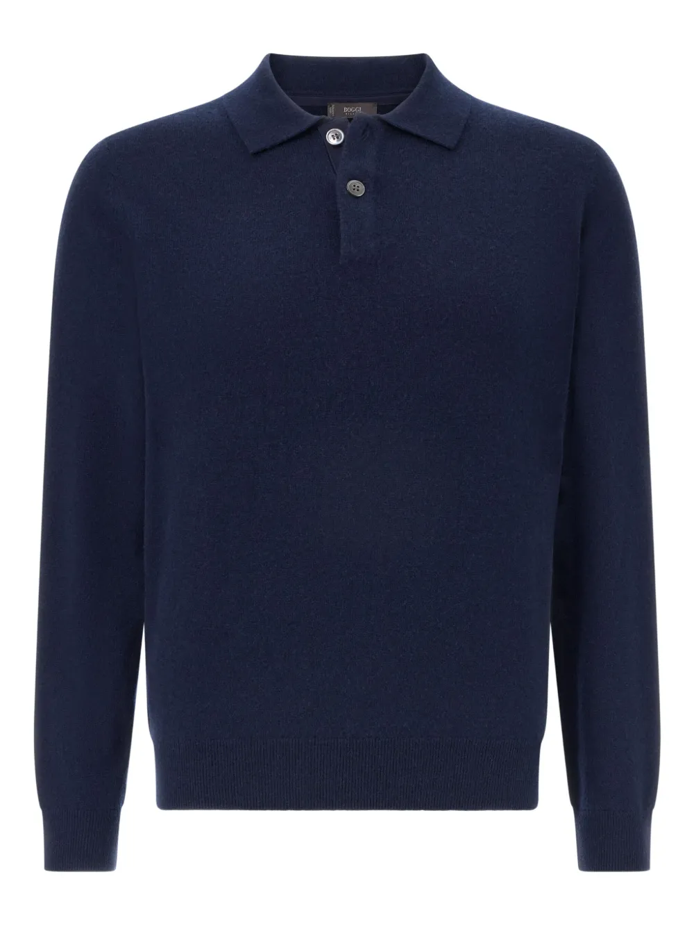 

Кашемировая рубашка поло Boggi Milano, синий