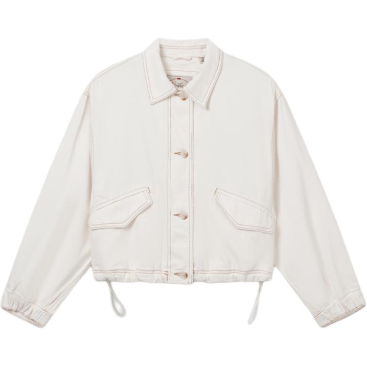 

Levis Джинсовая куртка Levi's женская бежевая, Beige