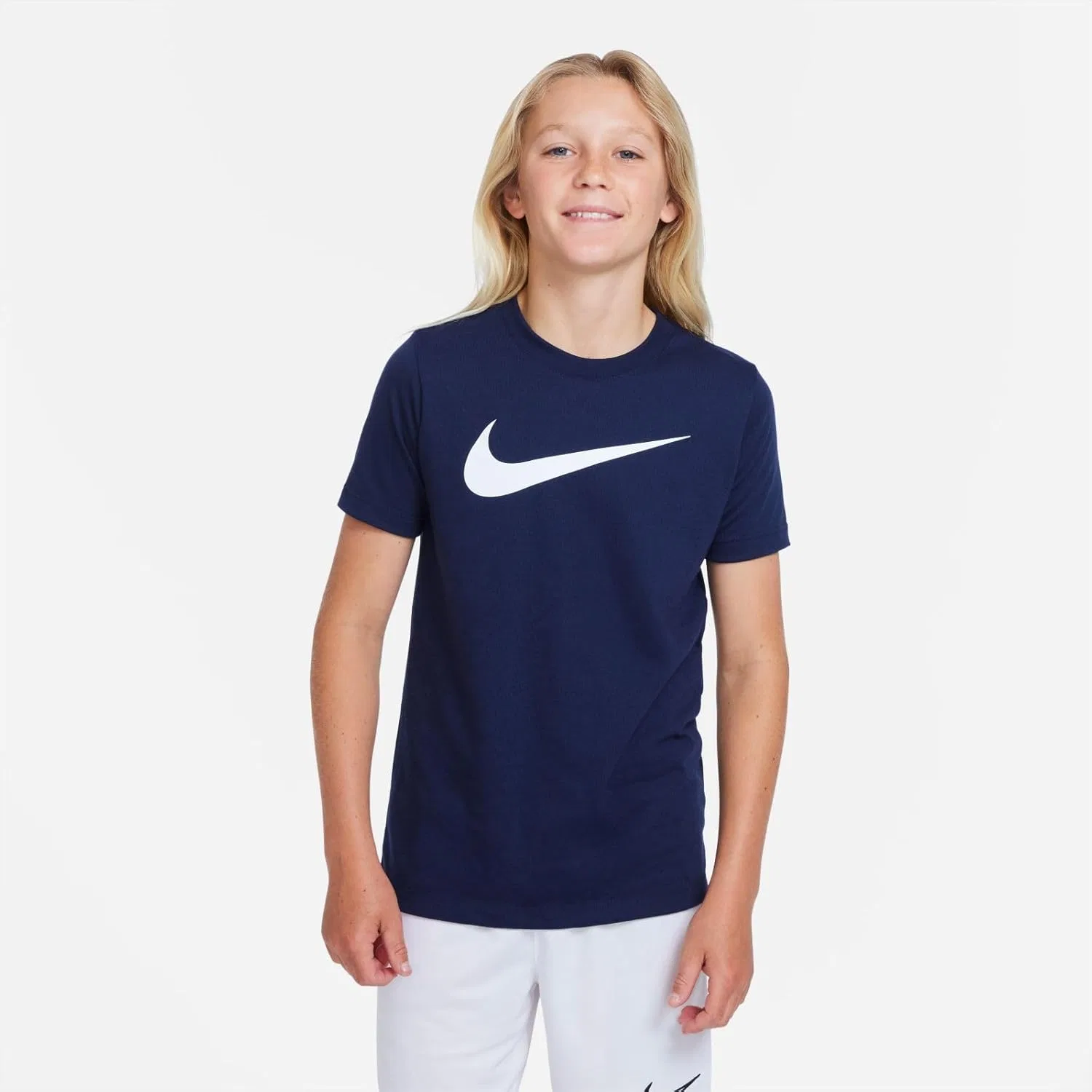 Футболка Nike Dri-Fit Park, Obsidian/White — фото 2