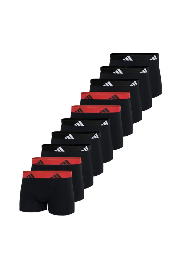 

Ретро шорты/брюки 10 шт. в упаковке активный гибкий хлопок Adidas, мультиколор