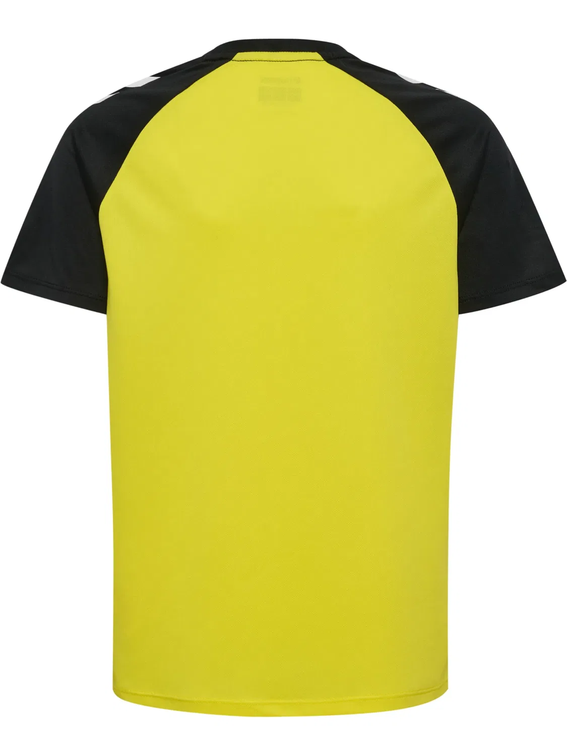 Футболка с рагланом, детская, Hummel, blazing yellow/black — фото 2