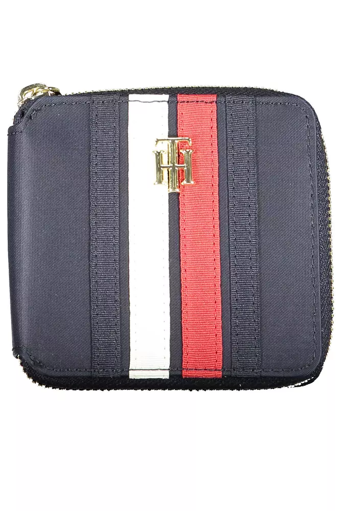 

Синий нейлоновый мужской кошелек Tommy Hilfiger