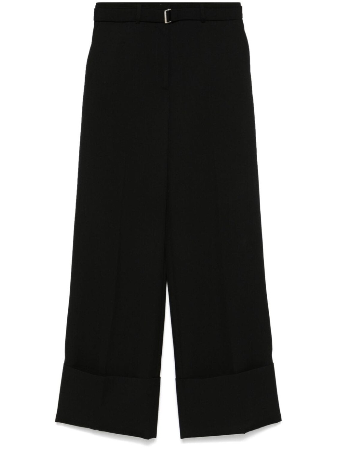

Шерстяные брюки Lanvin, черный