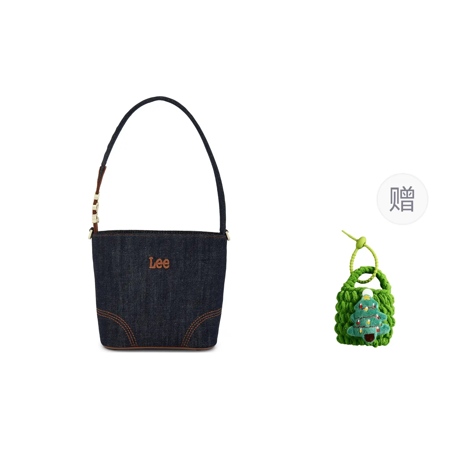 

Тканевая сумка через плечо, женская, классического кроя, из денима Lee, gift limited edition