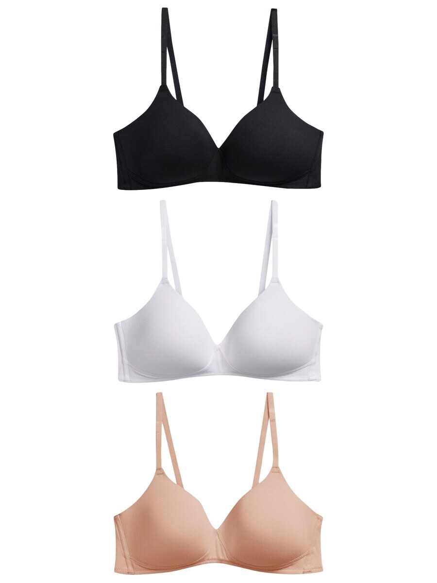 

Бюстгальтер на косточках Next Push-up Bra, цвет cream/black/white
