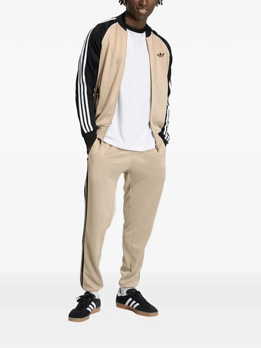 Спортивная куртка Sst Adidas, бежевый — фото 2