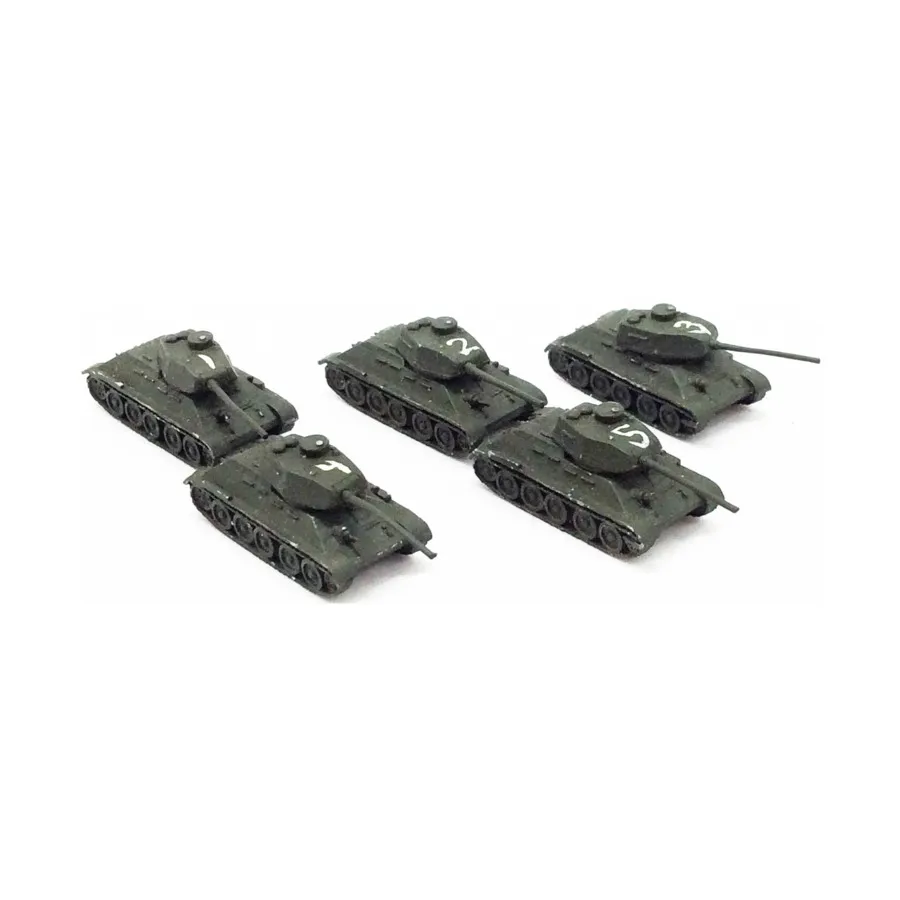 

Т-34/85 Коллекция №12, WWII Micro Armour - Russia - Loose Miniatures (1:285)