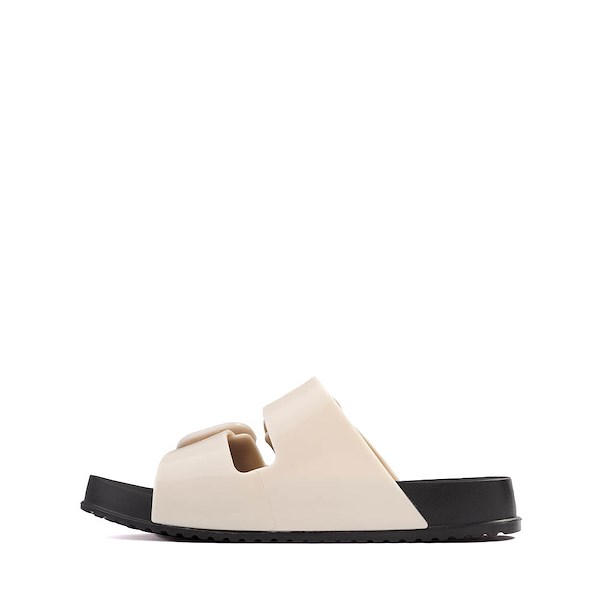

Сандалии Mini Melissa Cozy Slide Sandal, цвет Black/Beige