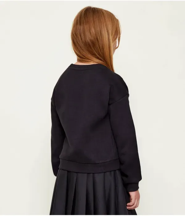 Толстовка loose fit Guess, черный — фото 3
