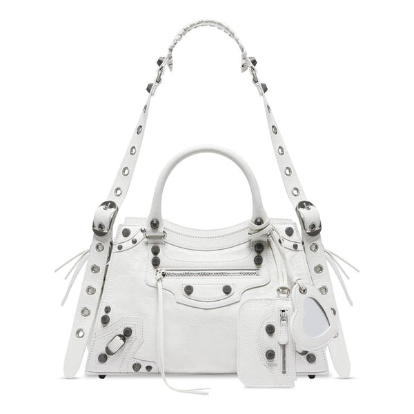 

Сумка neo cagole city small handbag 'optic white' Balenciaga, белый
