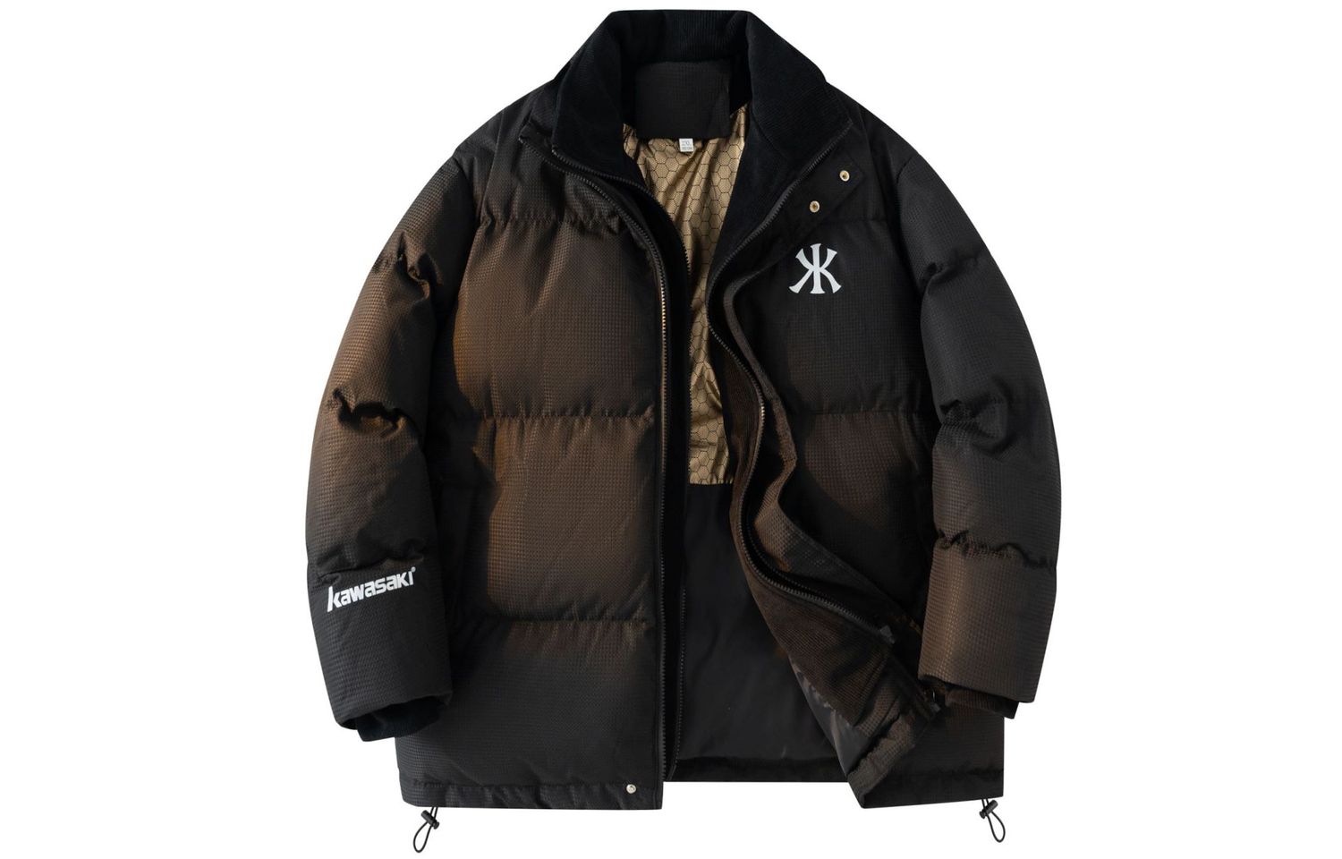 

Пуховик Unisex Kawasaki, Экрю, Бежевый, Пуховик Unisex Kawasaki, Экрю