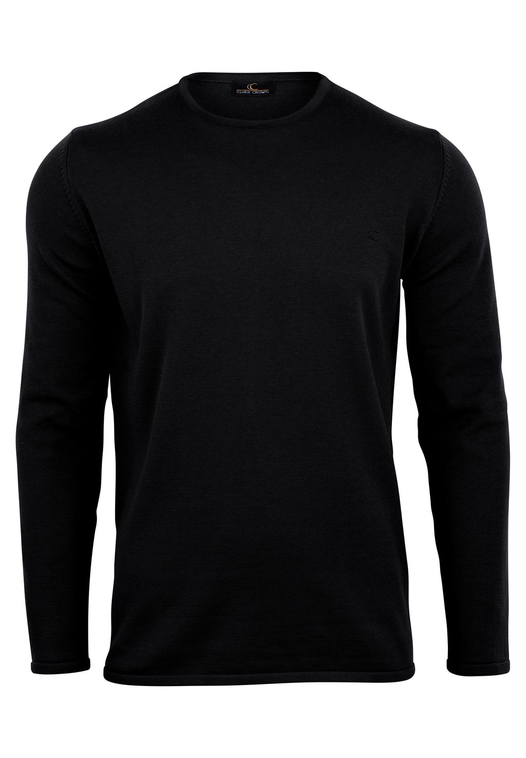 

Вязаный свитер BASIC CREW NECK Clark Crown, цвет schwarz