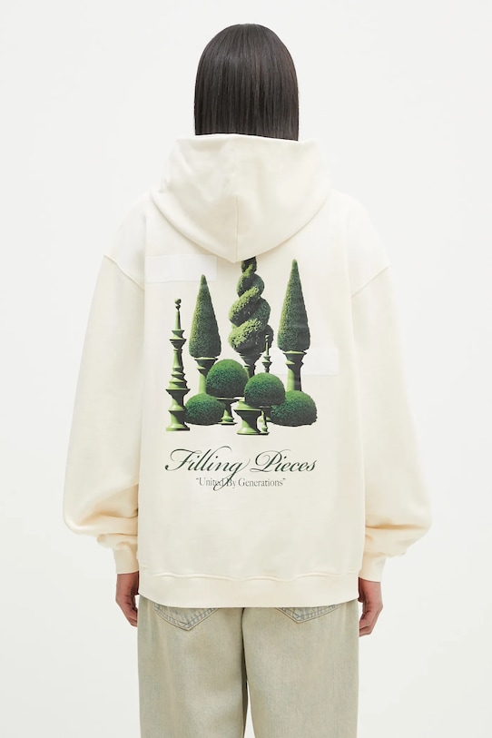 

Хлопковая толстовка Filling Pieces, бежевый