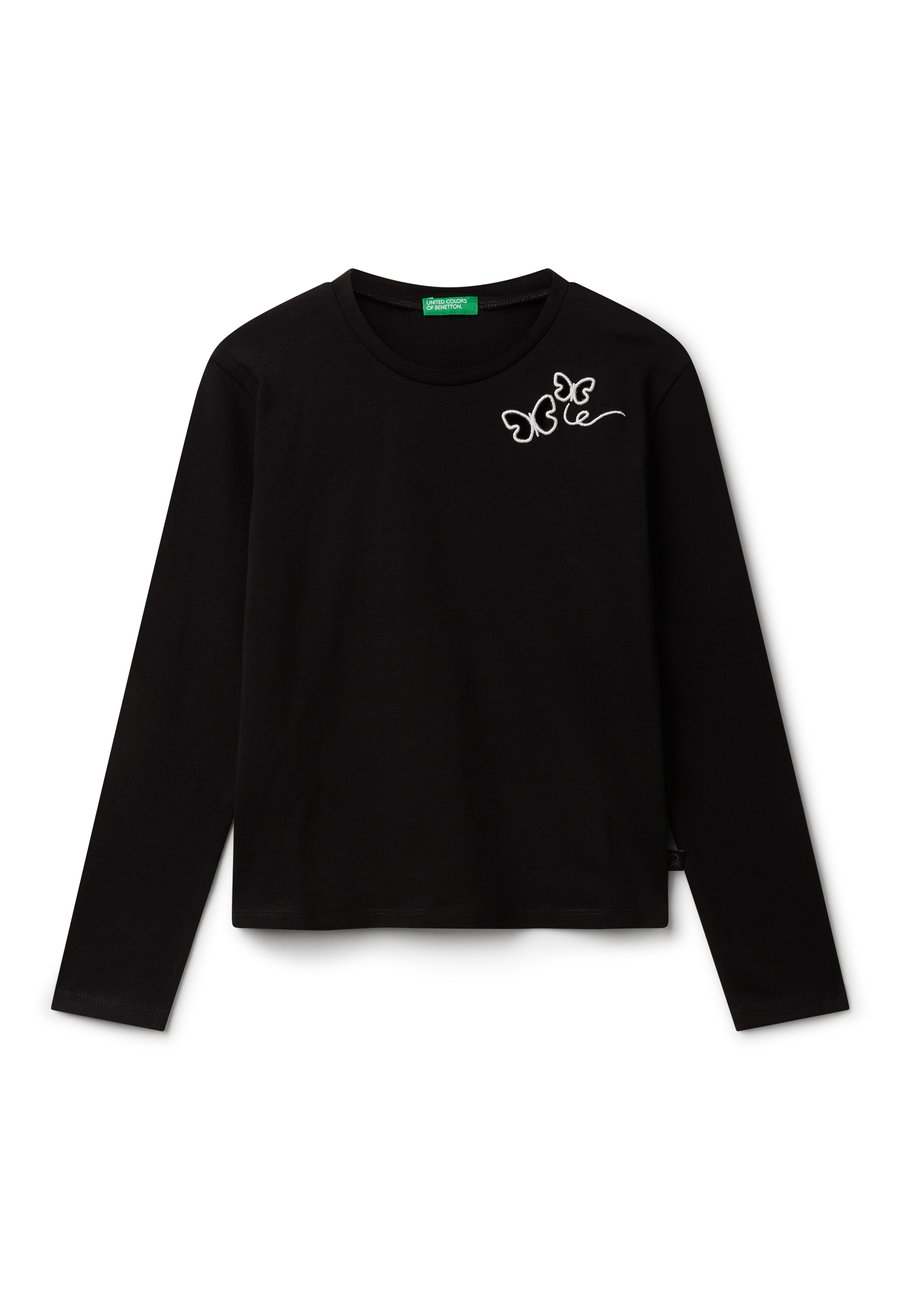 

Топ United Colors of Benetton WITH CUT OUT BUTTERFLIES, Black