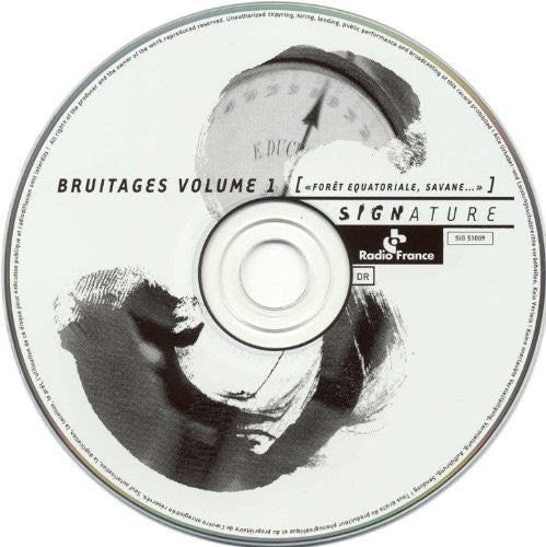 

CD диск Bruitages: Bruitages 1