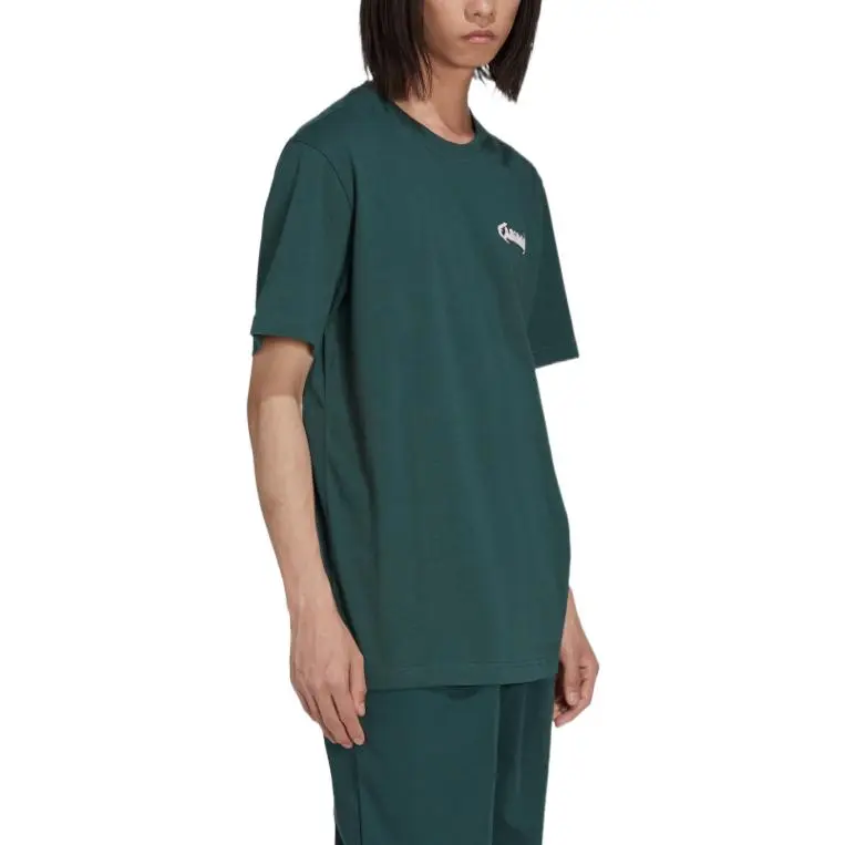 Футболка мужская минеральная зеленая Adidas Originals, зеленый — фото 4