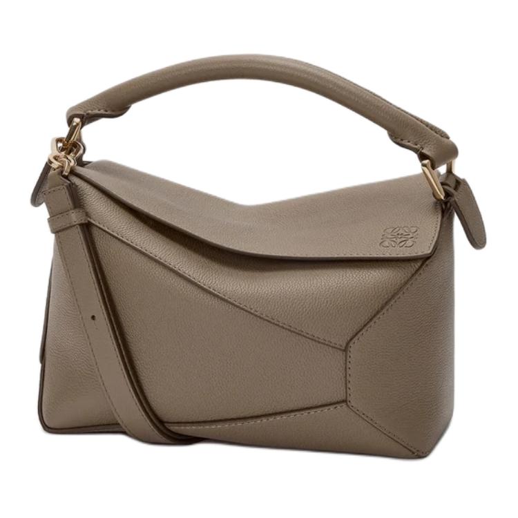 

Сумка-пазл из зерненой телячьей кожи малая женская taupe LOEWE