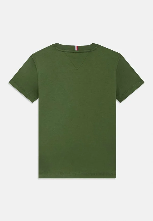 Футболка из трикотажа интерлок с вышивкой логотипа. Tommy Hilfiger, Mountain Pine — фото 2
