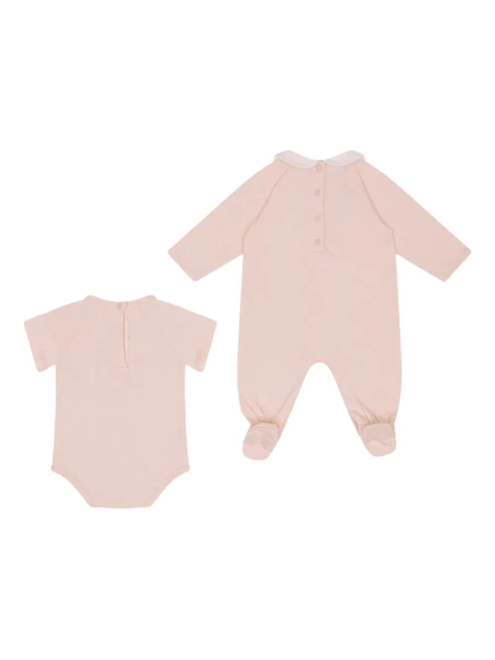 Комплект боди с принтом Пегаса ETRO KIDS, розовый — фото 2