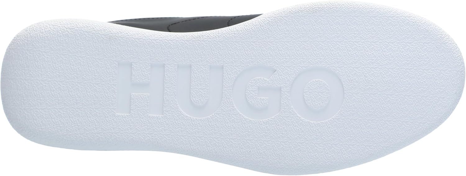 Кроссовки Hugo Mens Fly из кожи с подошвой Cupsole, черный — фото 4