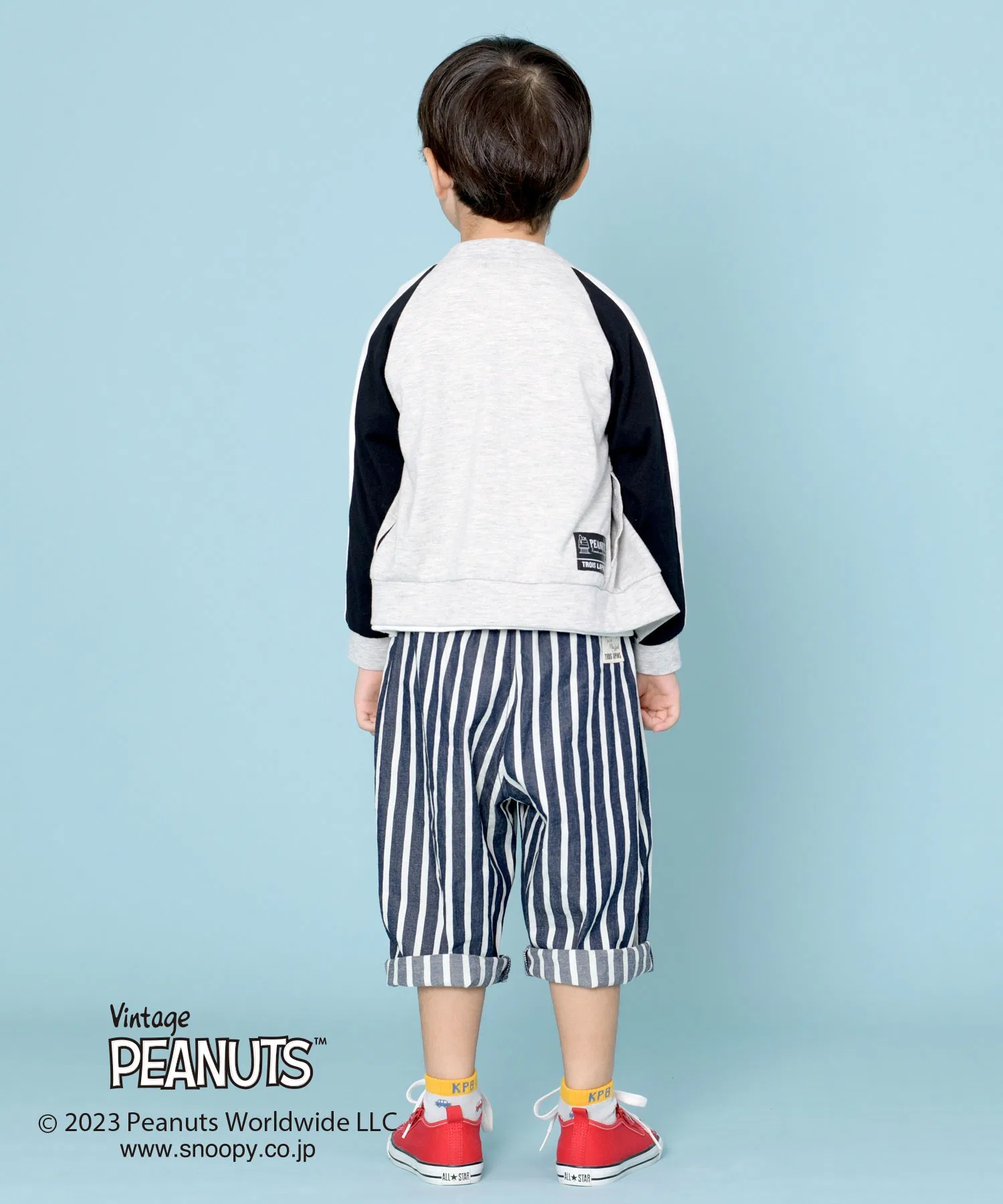 【PEANUTS】Кардиган на молнии, созданный в сотрудничестве со Снупи (размеры 100-130) — фото 3