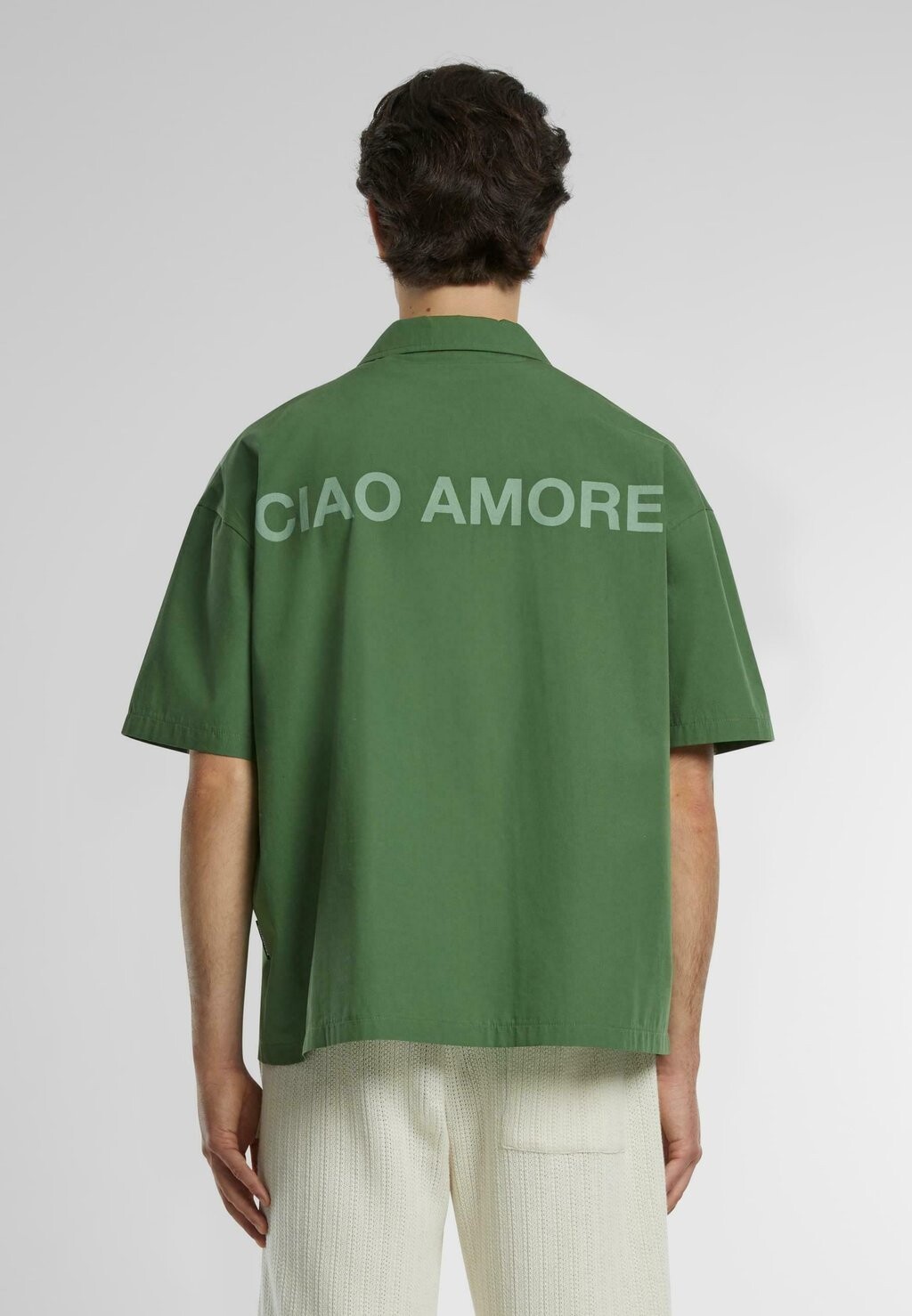 

Рубашка CIAO AMORE PROHIBITED, зеленый