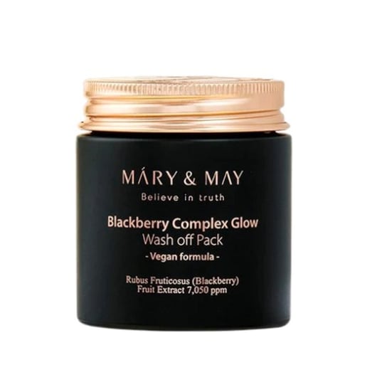 

Маска для лица, 125 г Mary & May, Blackberry Complex Glow Wash Off Pack