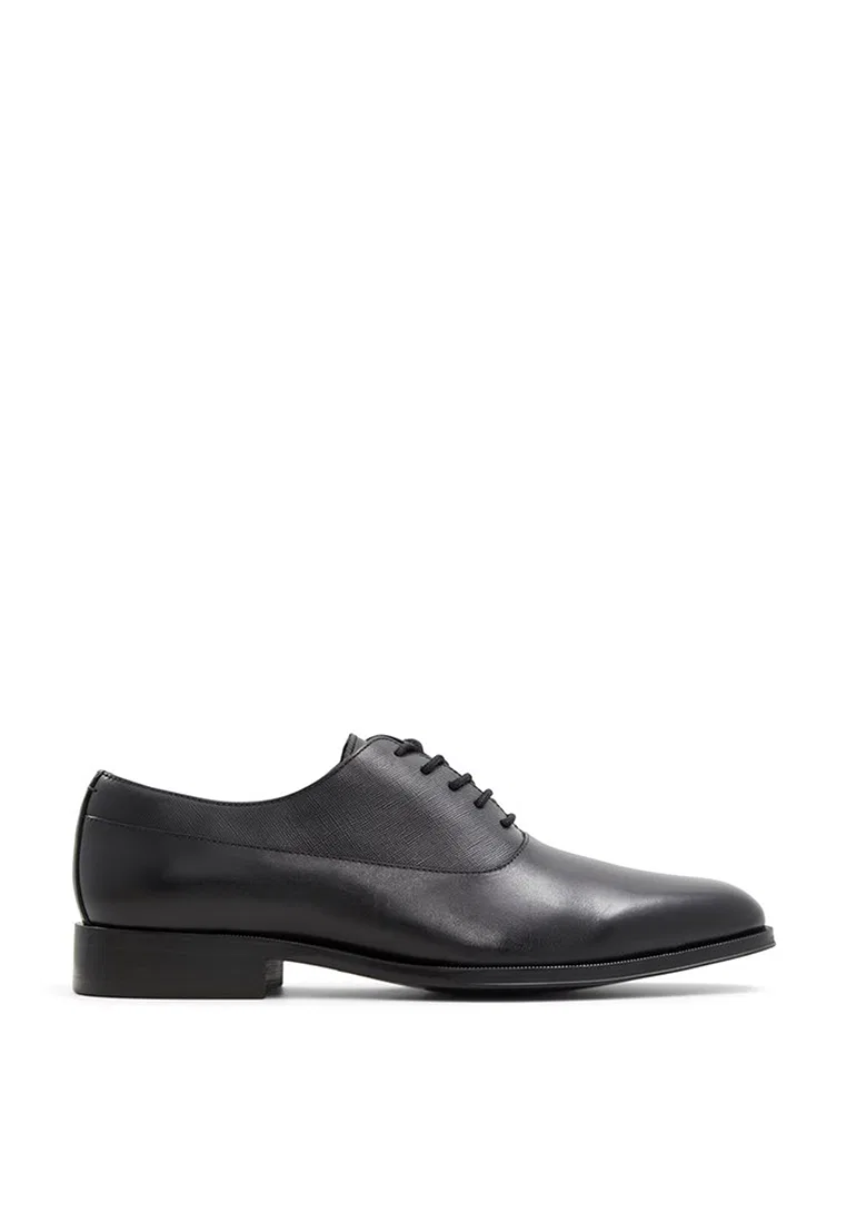 Туфли оксфорд, кожаные, Debonair Aldo, черный
